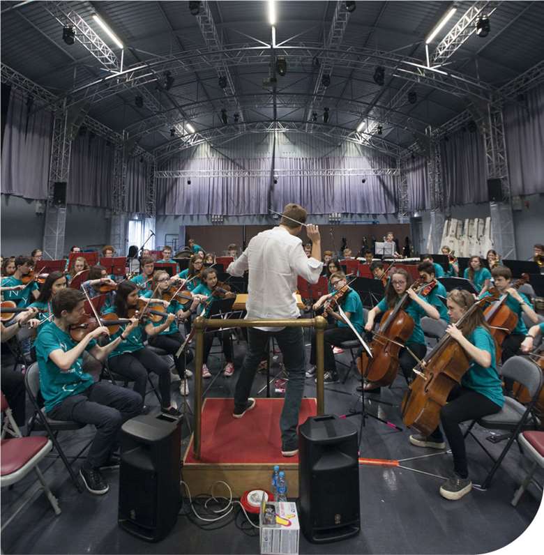  A pre-lockdown NYO Inspire Orchestra
