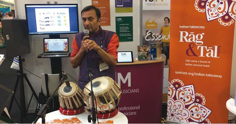  Indian Takeaway being launched at the 2020 London Music & Drama Education Expo