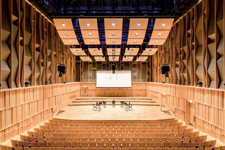  The Choral Festival takes place at the new Royal Birmingham Conservatoire