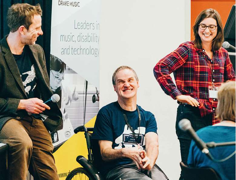  The lessons always feature Q&As with disabled musicians