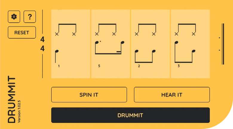  Drummit is a simple groove library app