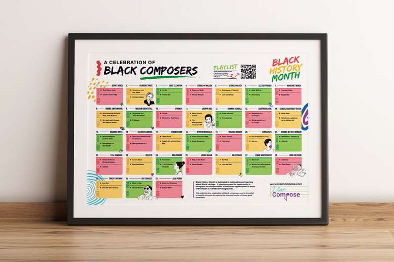 Black History Month Music Listening Calendar