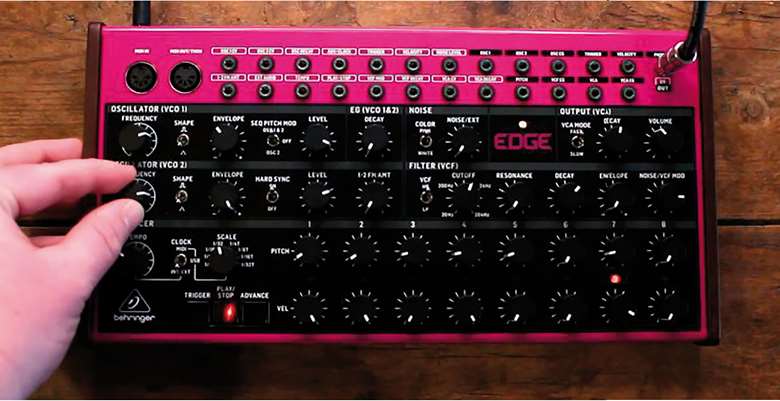  The Edge is a semi-modular percussion synth