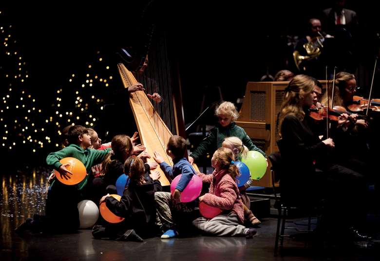 A Iceland SO concert for deaf children or/and children that use hearing aids and sign language, organised with local schools and societies