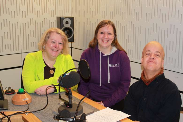 Clare Salters, The OHMI Trust chair, Rachel Wolffsohn, The OHMI Trust general manager, and Tom Shakespeare, advocate for disabled people and voice of the appeal