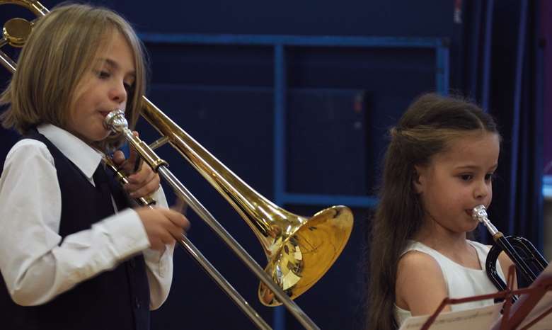 Instrumental ensemble (class: age 15 and under) at Lichfield Festival of Music, 2023