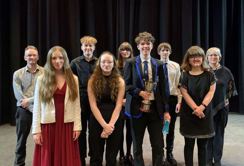 The 2024 Young Musician competition (21 and under) at FFOM, featuring winner Alex Harrower, other finalists and adjudicators