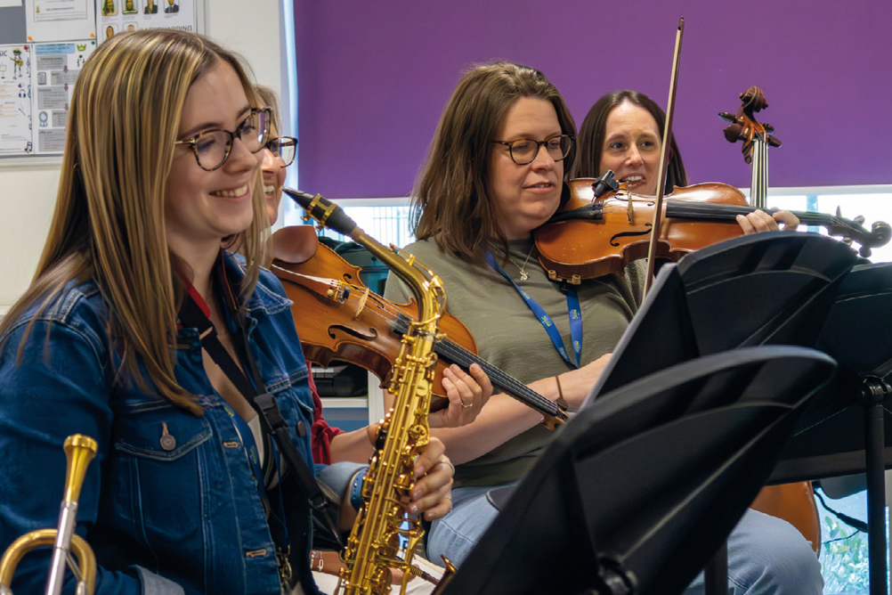 The MTA conference programme included opportunities to come and play