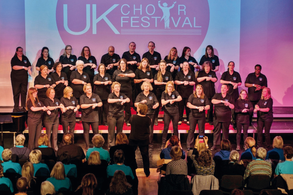 Only two years after its founding, the NTC performed at the UK Choir Festival in 2017