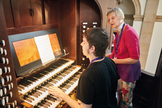 The RCO Summer Course includes the strand Teaching the Fundamentals of Playing the Organ, led by Anne Marsden Thomas